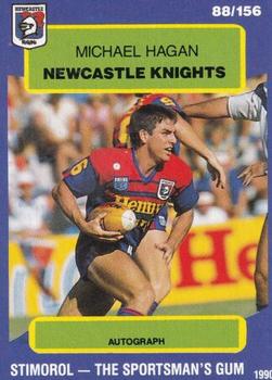 1990 Stimorol NRL #88 Michael Hagan Front